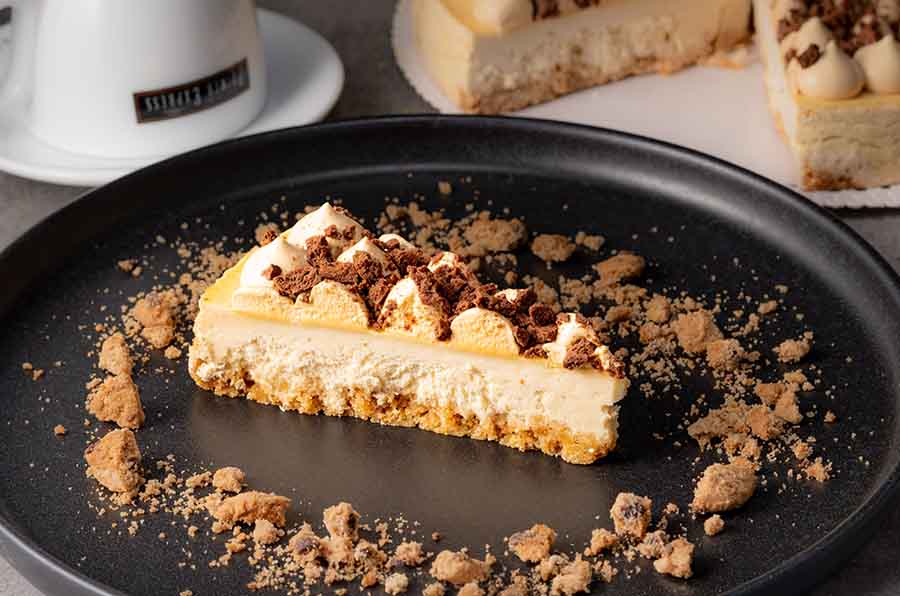 Salted caramel cheesecake